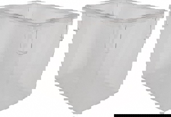 Food/Tote Boxes, 21.5 gal, 26 x 18 x 15, Clear, Plastic